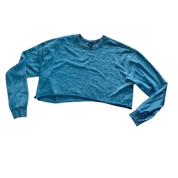 WILD FABLE Soft Washed 2 Piece Set Cropped Sweatshirt & Shorts Size XS/S - Picture 4 of 15